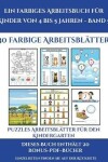 Book cover for Puzzles Arbeitsblätter für den Kindergarten (Ein farbiges Arbeitsbuch für Kinder von 4 bis 5 Jahren - Band 5)