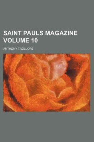 Cover of Saint Pauls Magazine Volume 10