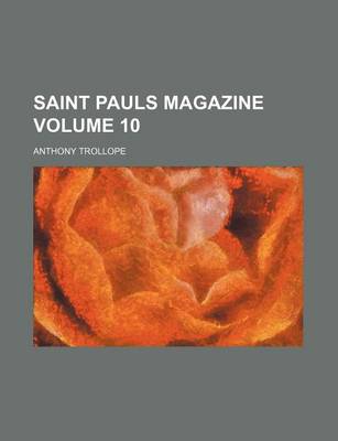 Book cover for Saint Pauls Magazine Volume 10