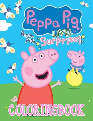 Book cover for Peppa Pig Coloring Book