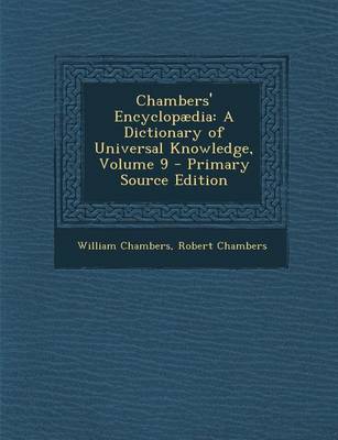Book cover for Chambers' Encyclopaedia