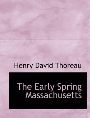 Book cover for The Early Spring Massachusetts