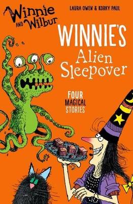 Book cover for Winnie and Wilbur: Winnie's Alien Sleepover