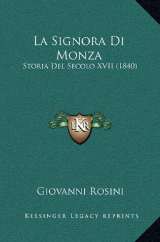 Cover of La Signora Di Monza