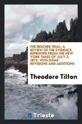 Book cover for The Beecher Trial