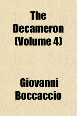 Cover of The Decameron (Volume 4)