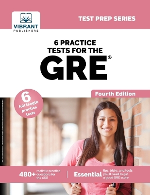 Book cover for 6 Practice Tests for the GRE (Fourth Edition)