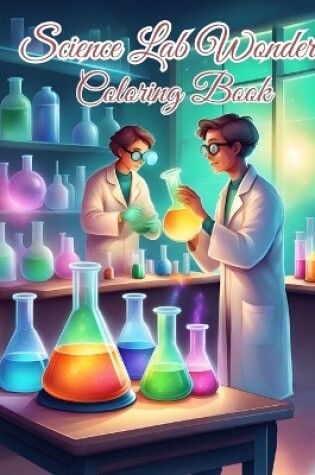 Cover of Science Lab Wonders Coloring Book For Girls, Boys