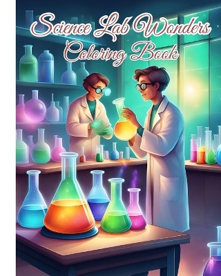 Book cover for Science Lab Wonders Coloring Book For Girls, Boys