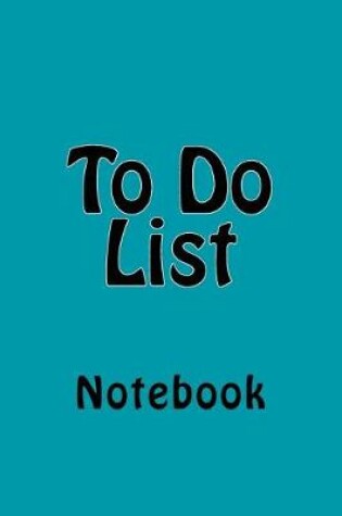 Cover of To Do List