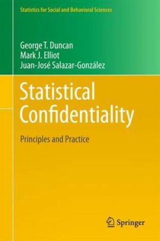 Cover of Statistical Confidentiality
