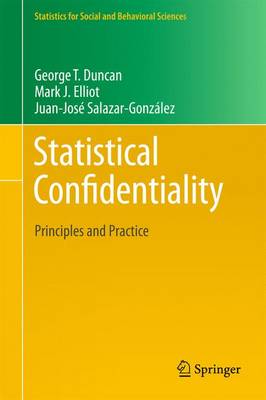Book cover for Statistical Confidentiality
