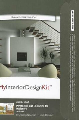 Cover of MyInteriorDesignKit with Pearson eText -- Access Code -- for Perspective and Sketching for Designers