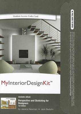 Book cover for MyInteriorDesignKit with Pearson eText -- Access Code -- for Perspective and Sketching for Designers