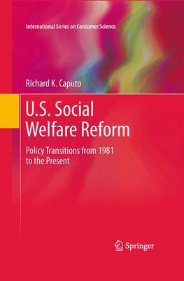 Book cover for U.S. Social Welfare Reform