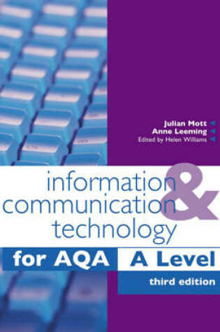 Cover of Information and Communication Technology for AQA a Level