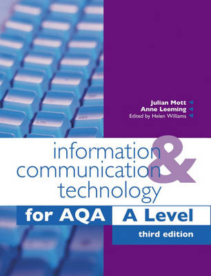 Book cover for Information and Communication Technology for AQA a Level