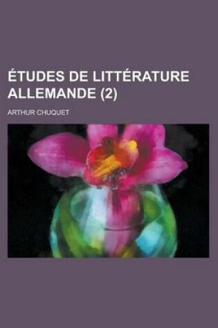 Cover of Etudes de Litterature Allemande (2)