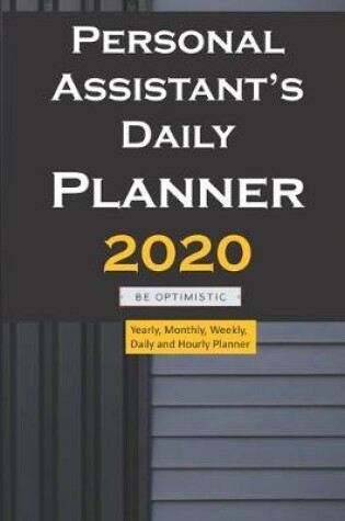 Cover of Personal Assistant's Daily Planner 2020