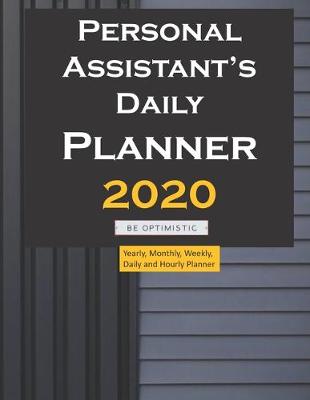 Book cover for Personal Assistant's Daily Planner 2020