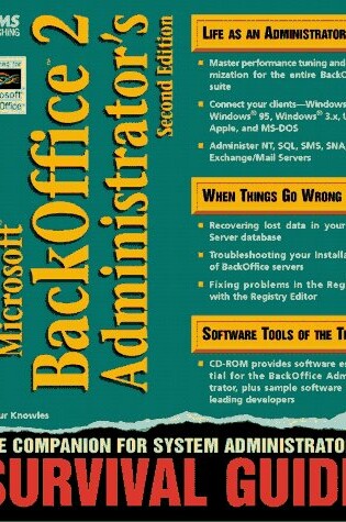 Cover of Microsoft Backoffice 2.0 Administrator's Survival Guide