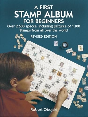 Book cover for A First Stamp Album for Beginners