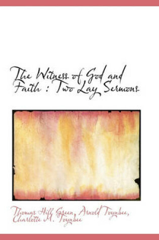 Cover of The Witness of God and Faith