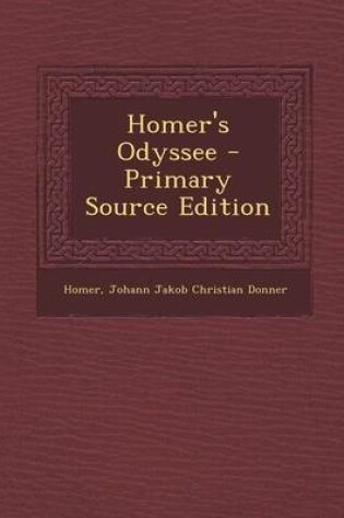 Cover of Homer's Odyssee