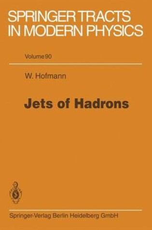 Cover of Jets of Hadrons