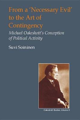 Cover of From a 'Necessary Evil' to the Art of Contingency