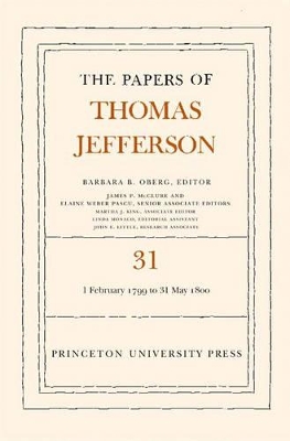 Book cover for The Papers of Thomas Jefferson, Volume 31