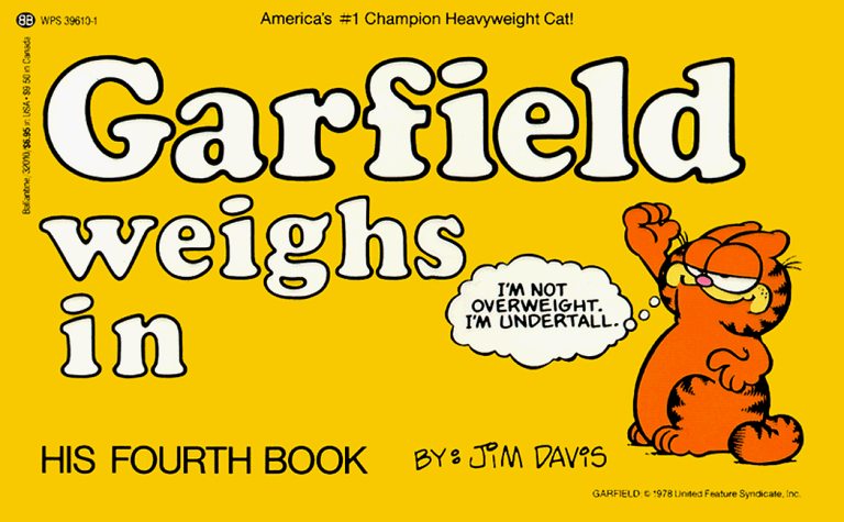 Book cover for Garfield Weighs in