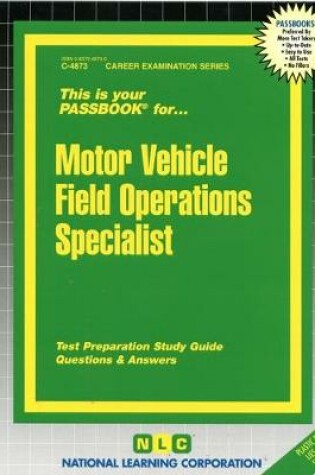 Cover of Motor Vehicle Field Operations Specialist