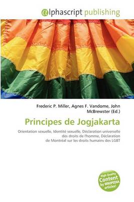 Cover of Principes de Jogjakarta