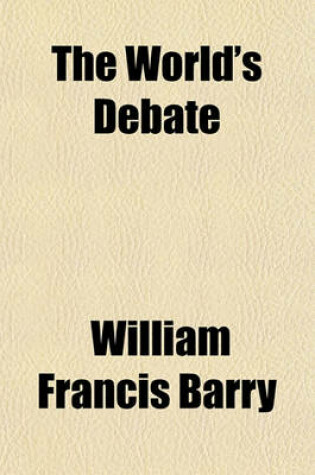 Cover of The World's Debate