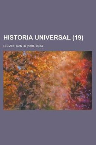 Cover of Historia Universal (19)