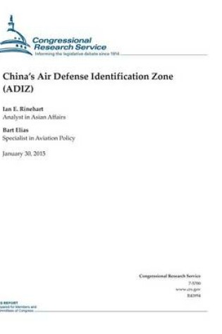 Cover of China's Air Defense Identification Zone (ADIZ)