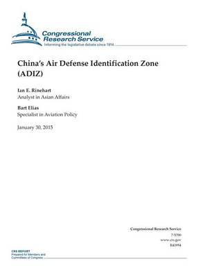 Book cover for China's Air Defense Identification Zone (ADIZ)