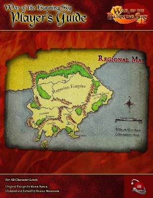 Book cover for War of The Burning Sky: Player's Guide