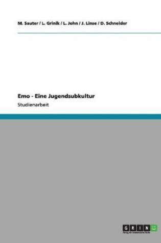 Cover of Emo - Eine Jugendsubkultur