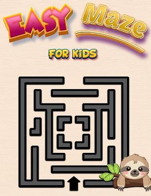 Book cover for Easy Maze for Kids