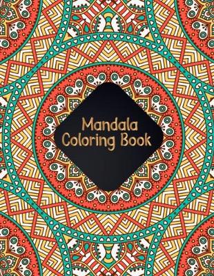 Book cover for Mandala Coloring Book