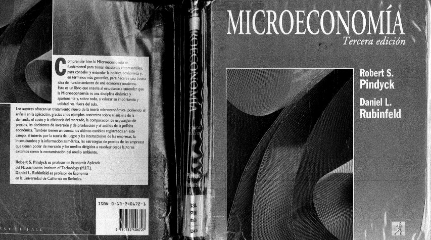 Book cover for Microeconomia (Spanish)