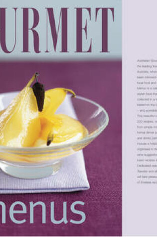 Cover of Australian Gourmet Menus