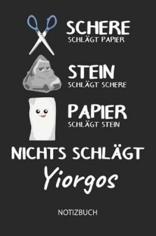 Cover of Nichts schlagt - Yiorgos - Notizbuch
