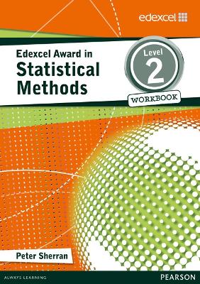 Book cover for Edexcel Award in Statistical Methods Level 2 Workbook