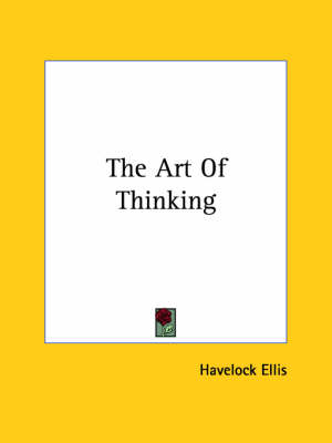 Book cover for The Art of Thinking