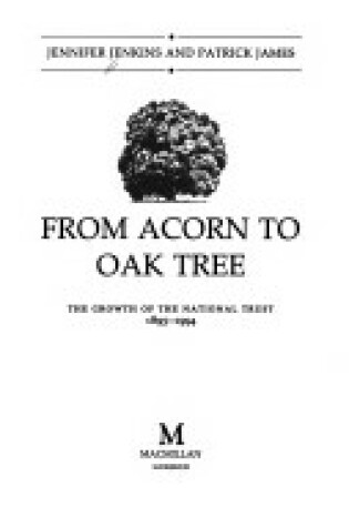 Cover of From Acorn to Oak Tree