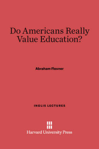 Cover of Do Americans Really Value Education?