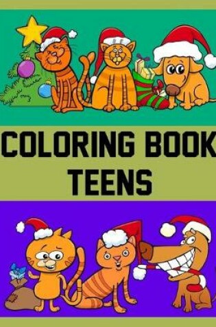 Cover of Coloring Book Teens